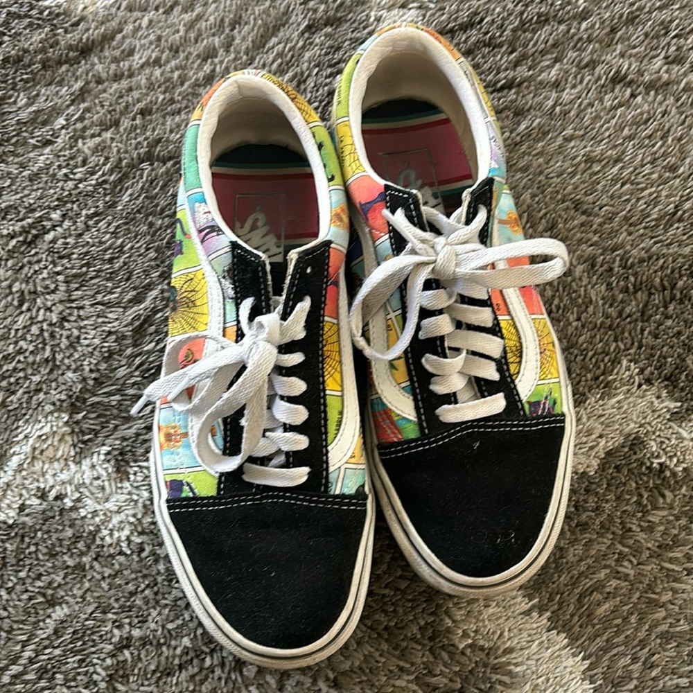 Mexican Loteria designed Vans size womens 8.5
